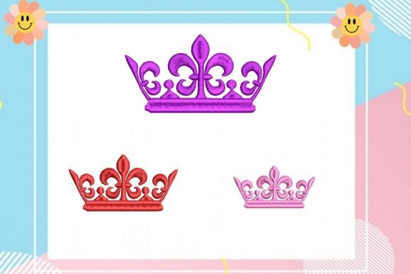 Elegant King Queen Crown: A Holiday Embroidery Review