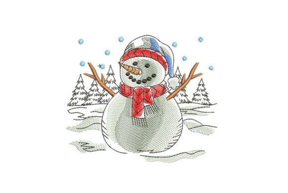 Review: Cozy Snowman Classic Christmas Design