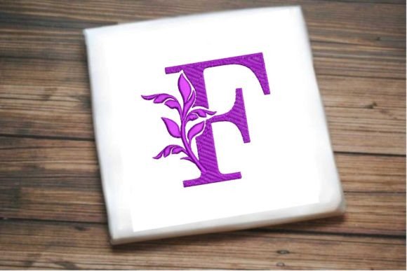 Review: Letter F Beautiful Monogram for Embroidery