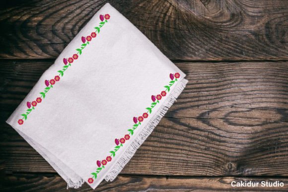 Reviewing Flowers Butterflies Border for Craft Fairs