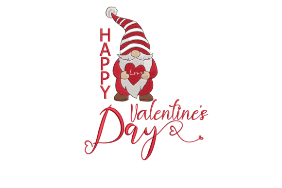 Reviewing Happy Valentine’s Day Embroidery Design