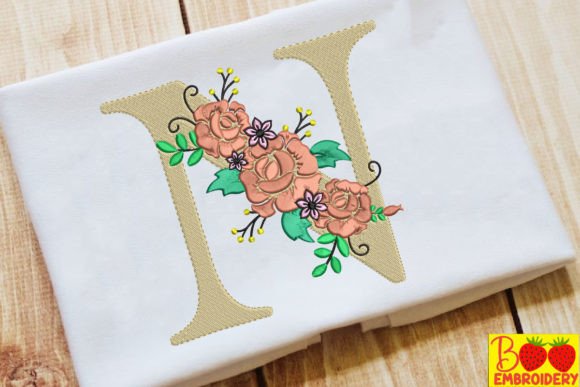 Reviewing Letter N and Flower for Etsy Shops