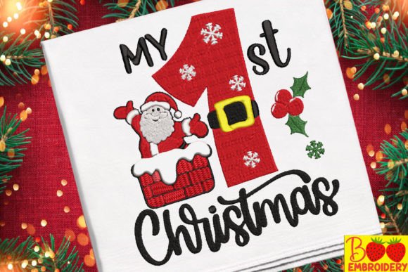 Reviewing My 1st Christmas and Santa Claus for Boutique Sweatshirts