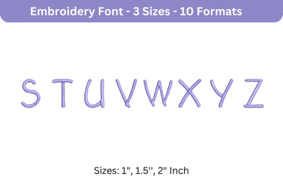 Reviewing Second Grader Font S-Z for Etsy Shops