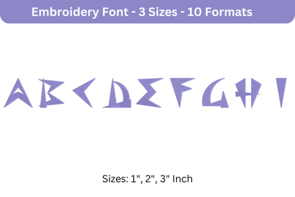 Space Patrol Font: Bold Embroidery for Apparel